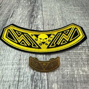 2012 Harley Davidson Collectible HOG Group Owners Rocker Patch and Pin Set NEW